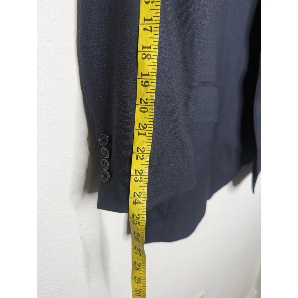 SAMUELSOHN SB Garner Dark BLUE ITALIAN Colombo Icewool BLAZER Size 50R